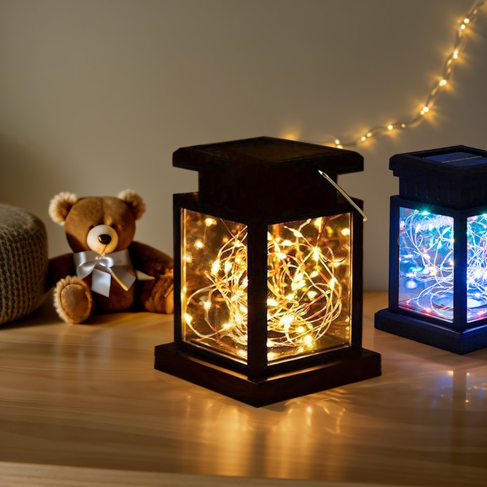 Solar Garden Lights Outdoor String Waterproof Star Palace Lights