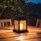 Solar Candle Garden Lantern Light Warm Glow Outdoor Decor