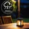 Solar Candle Garden Lantern Light Warm Glow Outdoor Decor