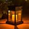Solar Candle Garden Lantern Light Warm Glow Outdoor Decor