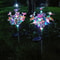Solar Butterfly Garden Light Outdoor Pathway Decorative Lawn Lamp