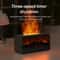 Flame Aroma Diffuser Humidifier with LED Mood Light and Remote Control