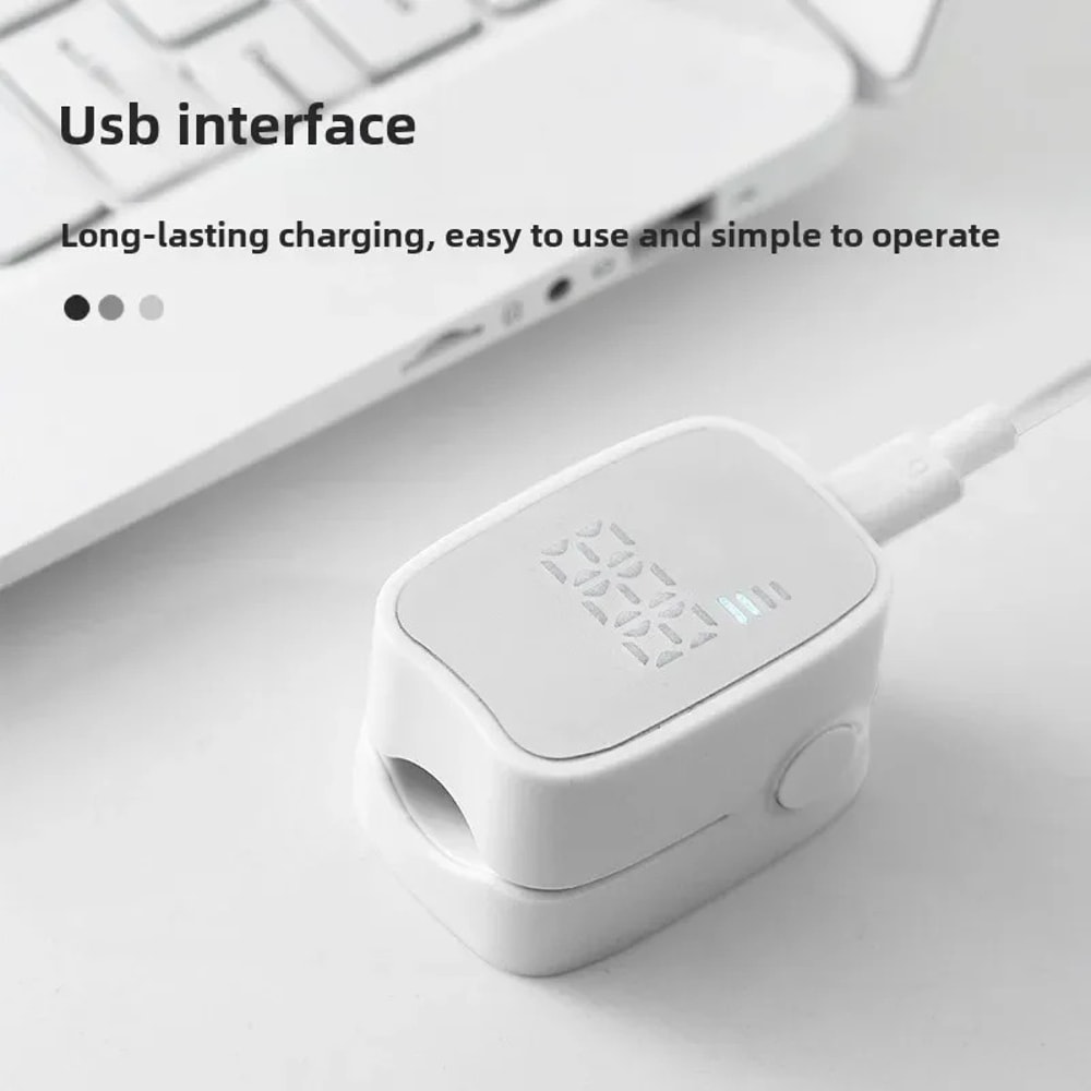 USB LED Nail Fungus Treatment Device Portable Infrared Blue Light Therapy for Toenail Care