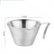 Stainless Steel Espresso Shot Glass with Scale Precision Coffee Measuring Cup