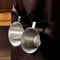 Stainless Steel Espresso Shot Glass with Scale Precision Coffee Measuring Cup
