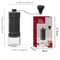 Precision Manual Coffee Grinder with Adjustable Settings & Ceramic Burr Core