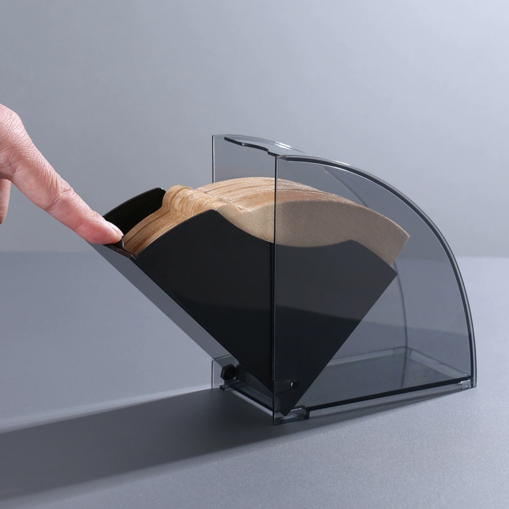 Coffee Filter Holder Box Dustproof Organizer for Paper Filters