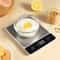 Digital Kitchen Scale Precision Food Scale with LED Display and Waterproof Surface