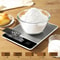 Digital Kitchen Scale Precision Food Scale with LED Display and Waterproof Surface