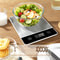 Digital Kitchen Scale Precision Food Scale with LED Display and Waterproof Surface