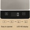 Digital Kitchen Scale Precision Food Scale with LED Display and Waterproof Surface
