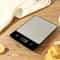 Digital Kitchen Scale Precision Food Scale with LED Display and Waterproof Surface