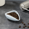 Ceramic Coffee Bean Dosing Tray Elegant Coffee Dosing Dish for Precise Brewing