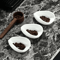 Ceramic Coffee Bean Dosing Tray Elegant Coffee Dosing Dish for Precise Brewing
