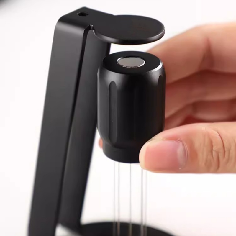Magnetic WDT Tool Stainless Steel Coffee Needle Distributor for Perfect Espresso Puck Prep