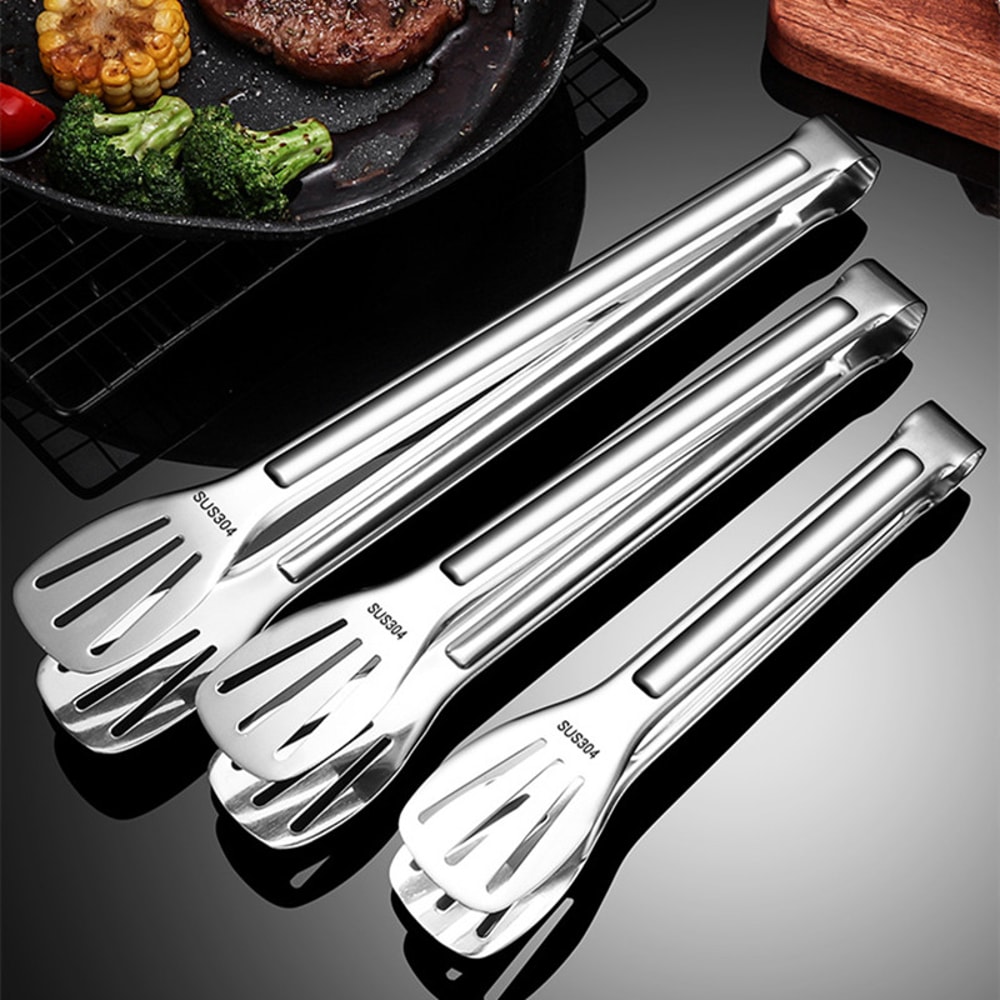 Premium Stainless Steel Tongs For BBQ Cooking And Kitchen Use 1