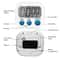 Magnetic Digital Kitchen Timer with Loud Alarm & LCD Display for Precise Cooking