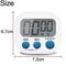 Magnetic Digital Kitchen Timer with Loud Alarm & LCD Display for Precise Cooking