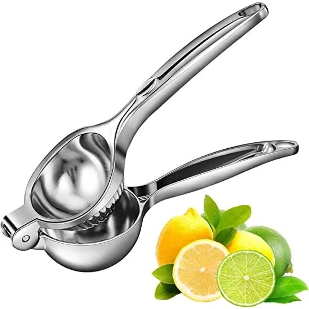Stainless Steel Lemon Squeezer Manual Citrus Juicer Heavy Duty Fruit Press 6