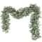 Artificial Eucalyptus Garland with White Flowers & Berries for Wedding and Home Decor