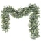 Artificial Eucalyptus Garland with White Flowers & Berries for Wedding and Home Decor