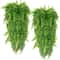Artificial Hanging Fern Vines for Indoor Greenery Decor & Balcony Wall Styling
