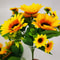 Artificial Sunflower Bouquet Silk Sunflower Flowers for Wedding Decor and Home Styling