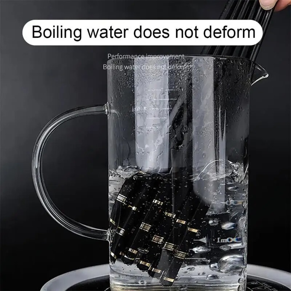 Premium Reusable Alloy Chopsticks Set Non Slip Sushi Chopsticks Pairs