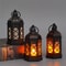 Retro LED Candle Lamp Portable Ambient Lantern Light for Cozy Desk Decor
