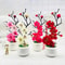 Mini Artificial Bonsai Tree Decor Realistic Faux Plant For Home Office Tabletop 0