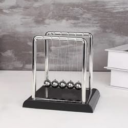 newton cradle desk stress relief toy physics pendulum office decor gift