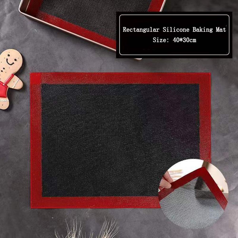 Reusable Non Stick Silicone Baking Mat For Oven Cookies Bread Heat Resistant Grill Liner 2