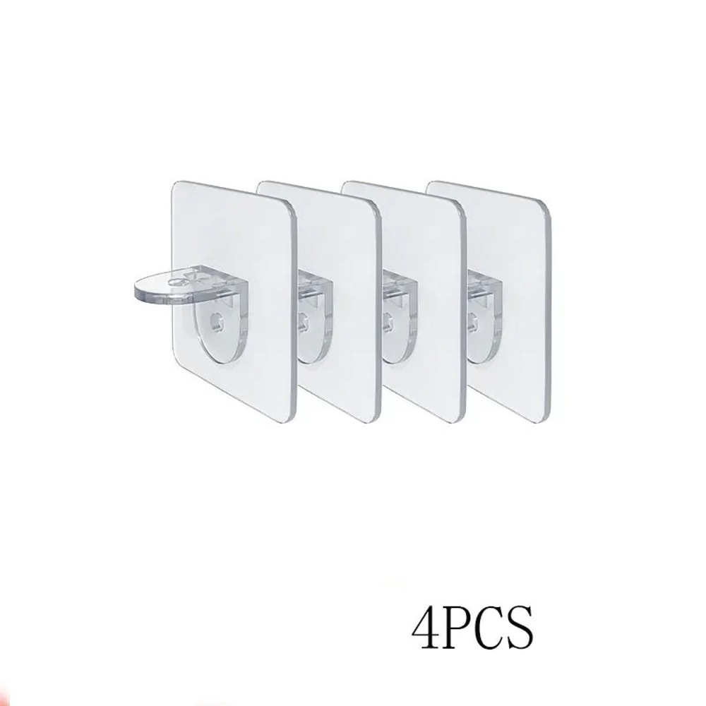 Adjustable Shelf Support Clips Non Marking Cabinet Divider Brackets For Wardrobe And Kitchen Storag 5