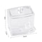 Acrylic Cotton Swab Storage Jar with Lid Large Capacity Bathroom Organizer