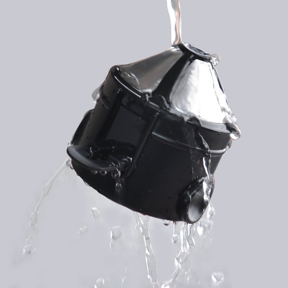 Collapsible Coffee Filter Portable Coffee Dripper Stainless Steel Reusable Brewer 3