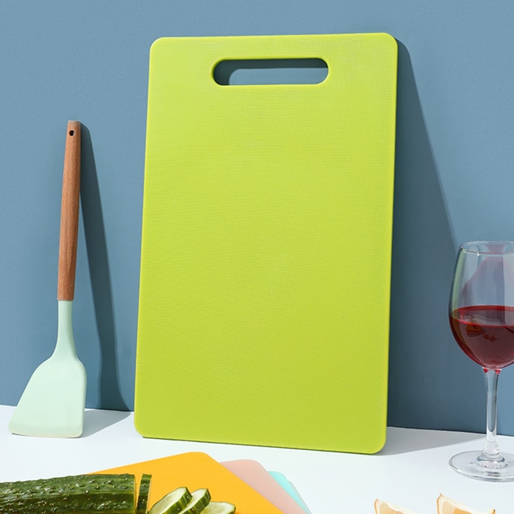 Non Slip Chopping Board Easy Clean Plastic Cutting Board for Fruits and Vegetables
