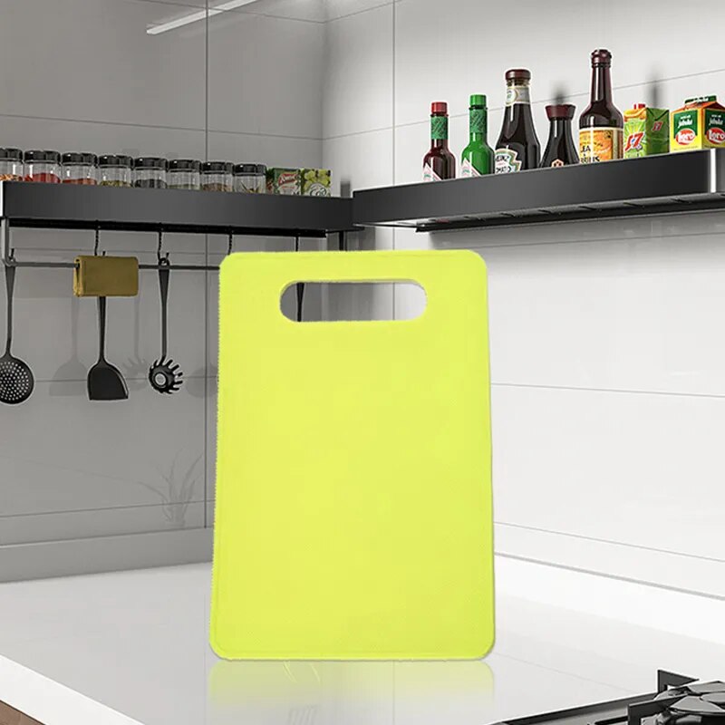Non Slip Chopping Board Easy Clean Plastic Cutting Board for Fruits and Vegetables