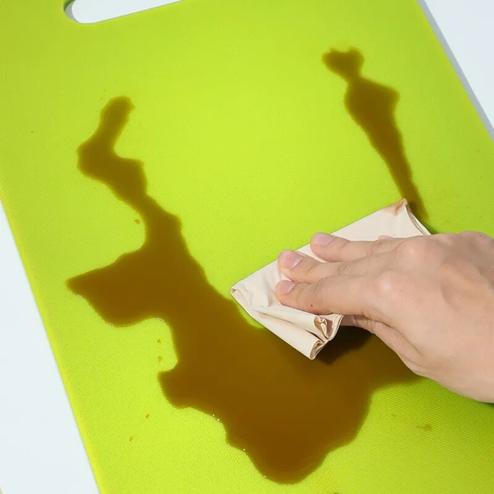 Non Slip Chopping Board Easy Clean Plastic Cutting Board for Fruits and Vegetables