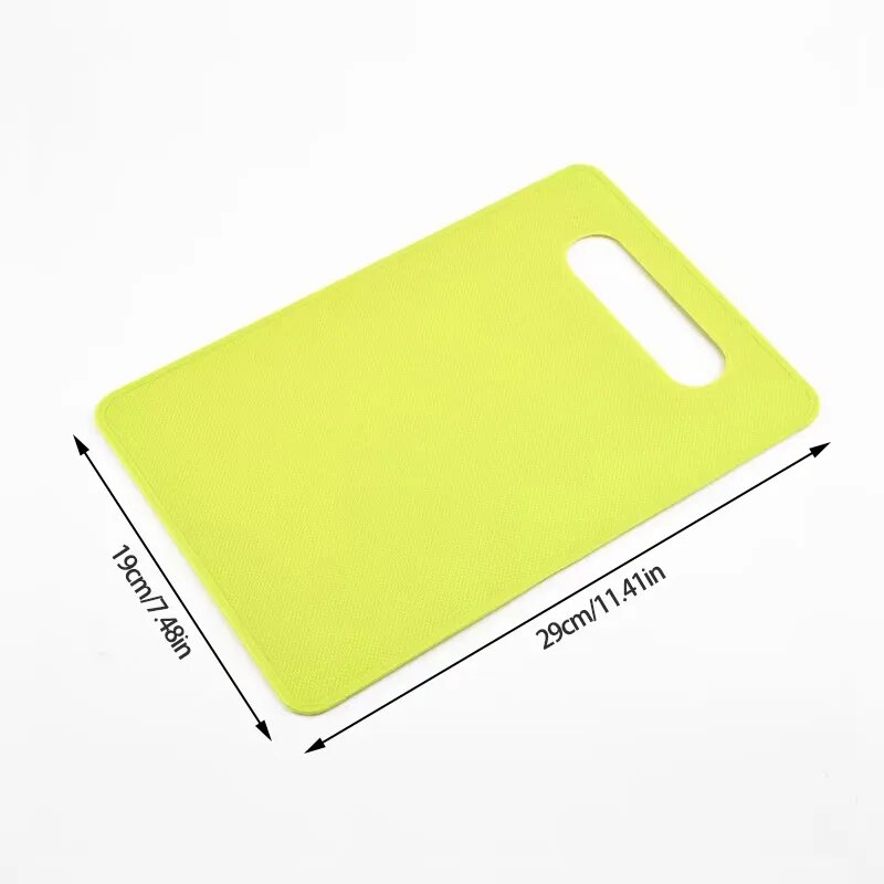 Non Slip Chopping Board Easy Clean Plastic Cutting Board for Fruits and Vegetables