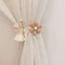 Flower Curtain Tiebacks Decorative Rope for Kids Room and Car Curtains