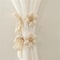 Flower Curtain Tiebacks Decorative Rope for Kids Room and Car Curtains