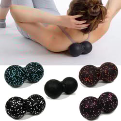 peanut massage ball for deep tissue muscle relief and fascia release