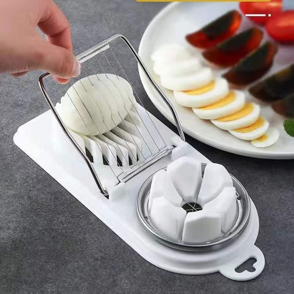 Stainless Steel Egg Slicer Egg Cutter For Perfect Kitchen Prep 4