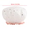 Double Layer Waterproof Shower Cap For Women Reusable PVC Bath And Hair Protection Cap 5