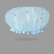 Double Layer Waterproof Shower Cap For Women Reusable PVC Bath And Hair Protection Cap 8