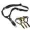 Adjustable Point Tactical Gun Sling with Bungee Support for Rifle Hunting & Airsoft