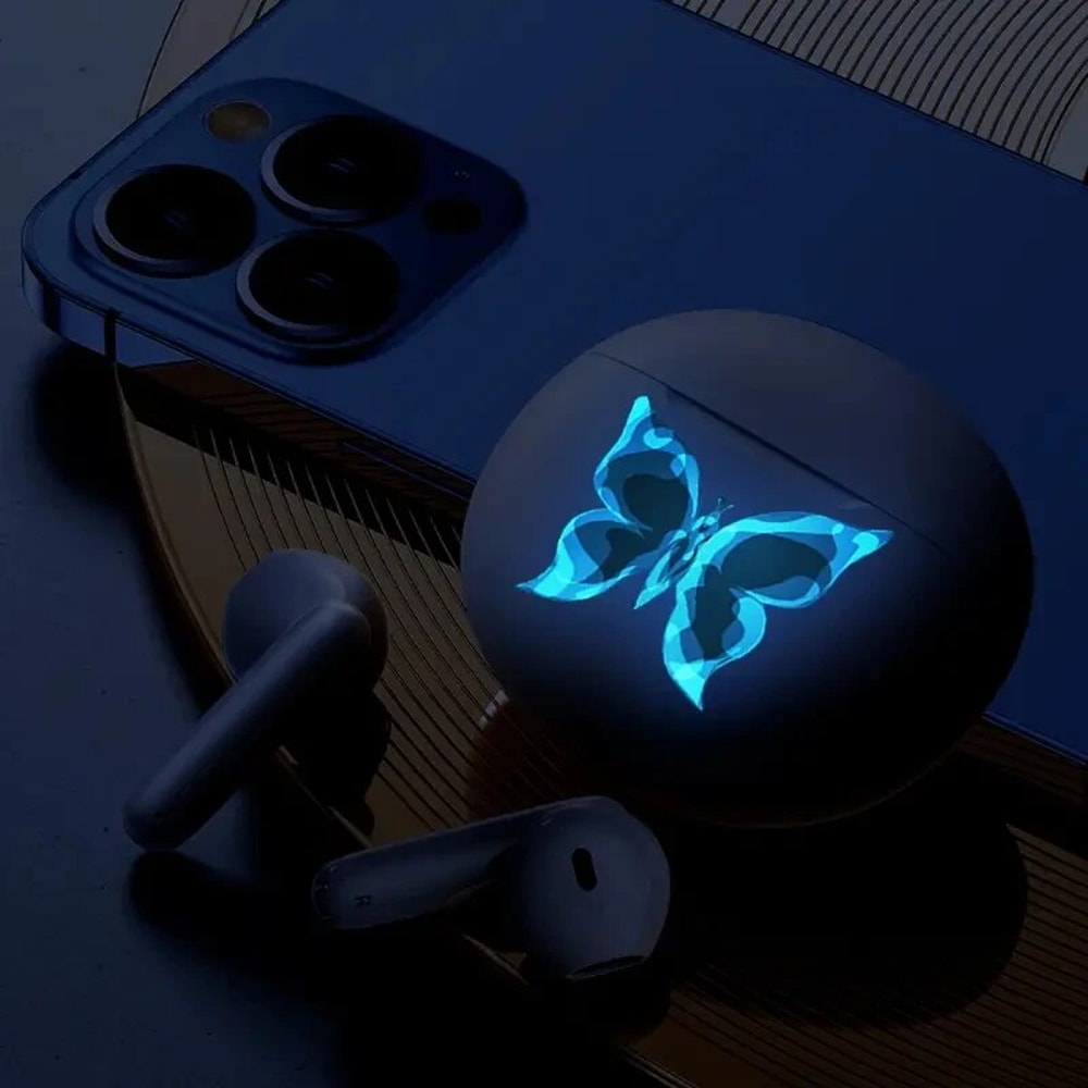 Glow Butterfly Luminous Switch Stickers for Bedroom Decor