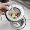 Stainless Steel Sink Strainer Anti Clog Drain Filter For Kitchen And Bathroom 1
