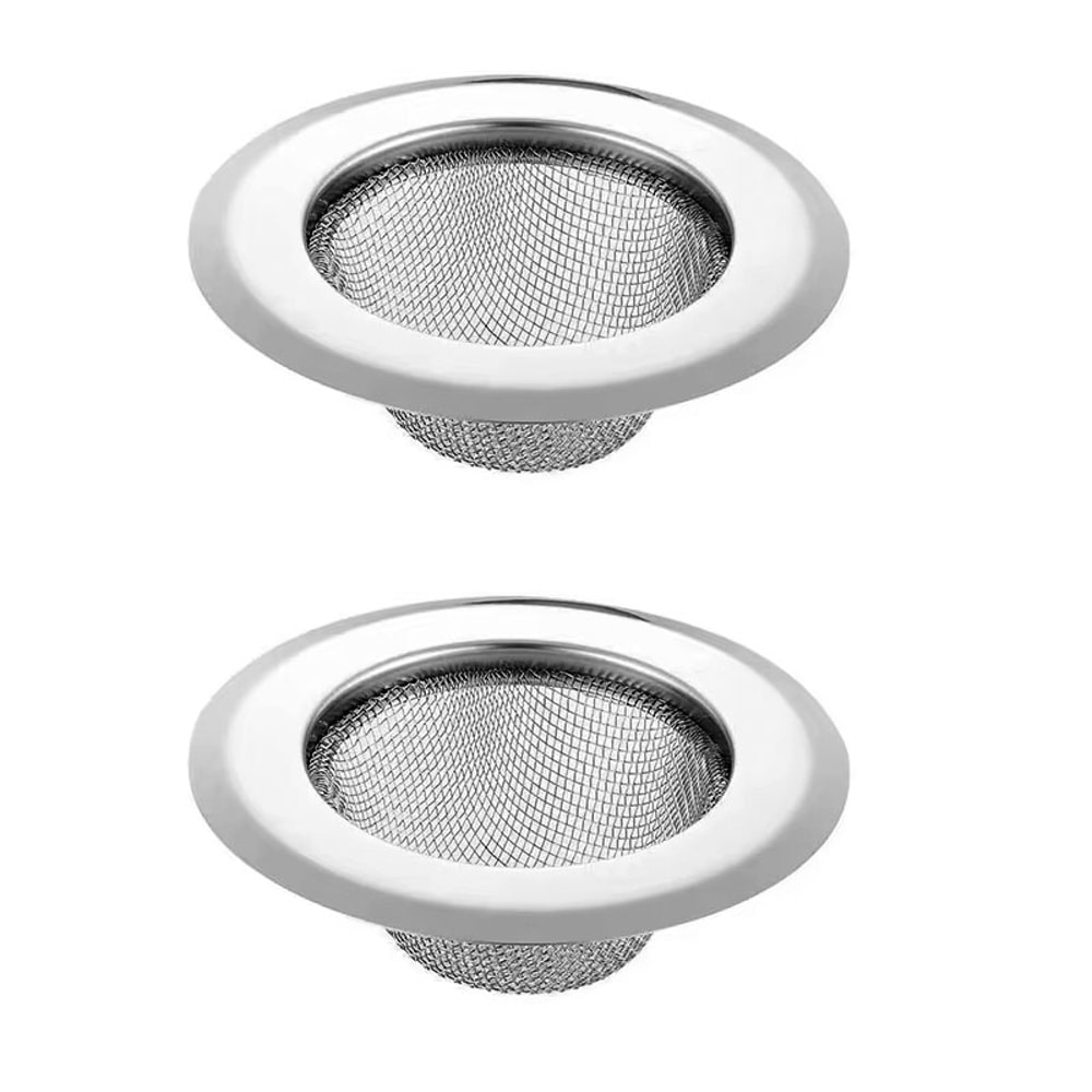 Stainless Steel Sink Strainer Anti Clog Drain Filter For Kitchen And Bathroom 5