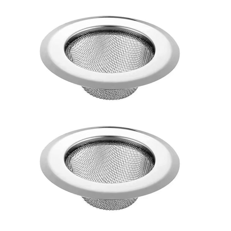 Stainless Steel Sink Strainer Anti Clog Drain Filter For Kitchen And Bathroom 5